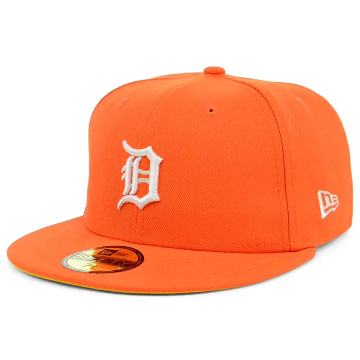 CASQUETTE 59FIFTY DETROIT TIGERS MLB COLOR UV CANDY CORN WS 1984 org/y