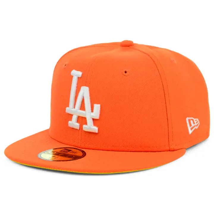 LOS ANGELES DODGERS MLB COLOR UV 59FIFTY CANDY CORN ASG 1980