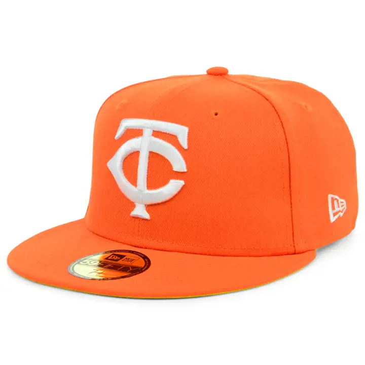 MINNESOTA TWINS MLB COLOR UV 59FIFTY CANDY CORN ASG 1985 org