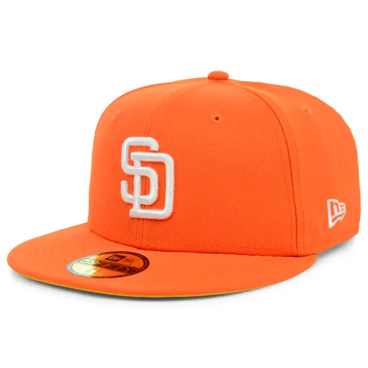 SAN DIEGO PADRES MLB COULEUR UV 59FIFTY CANDY CORN WS 1998 org