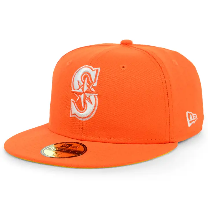 SEATTLE MARINERS MLB COLOR UV 59FIFTY CANDY CORN 25E ANN ou
