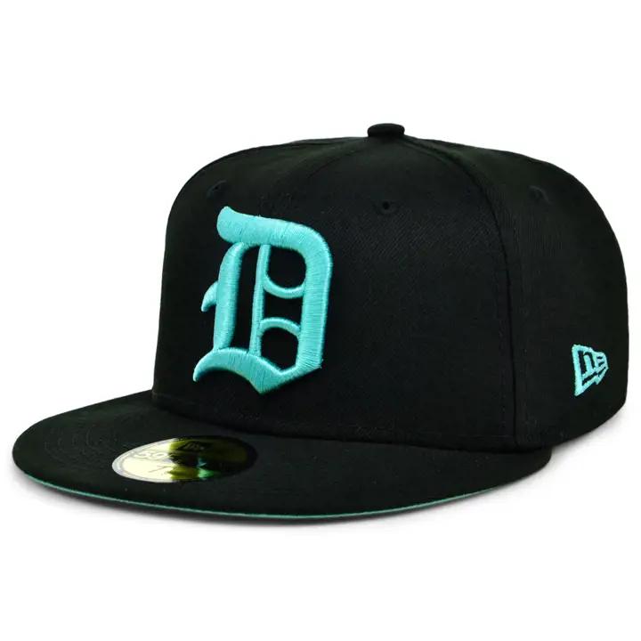 DETROIT TIGERS MLB COLOR UV 59FIFTY NOIR/MENTHE WS 1945 noir/gd