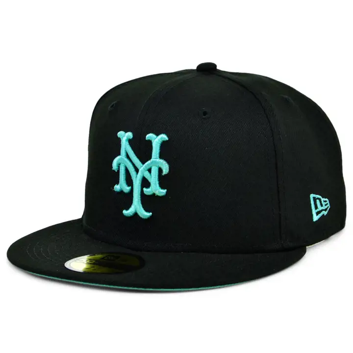 NEW YORK METS MLB COLOR UV 59FIFTY NOI/MENTHE WS 1969 noi/lgr