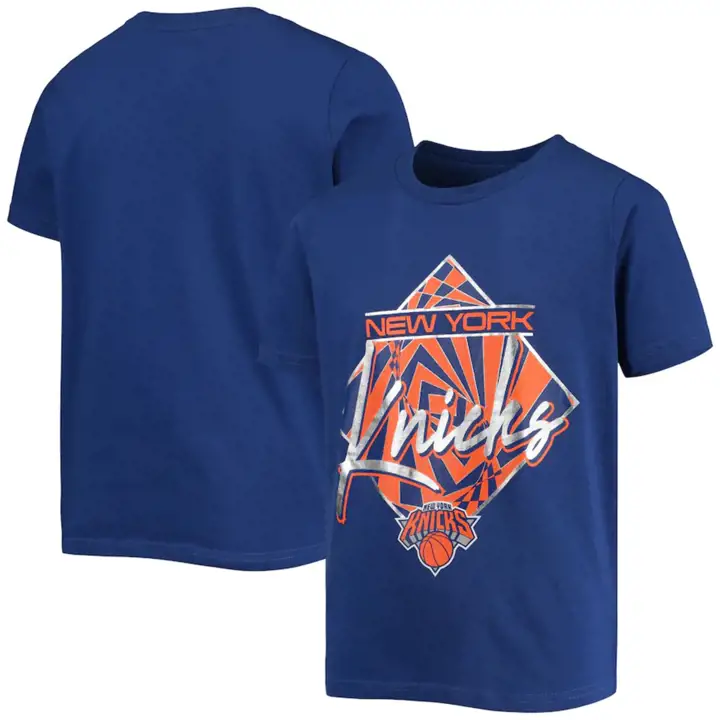 T-shirt bleu New York Knicks NBA LA Jolla Youth