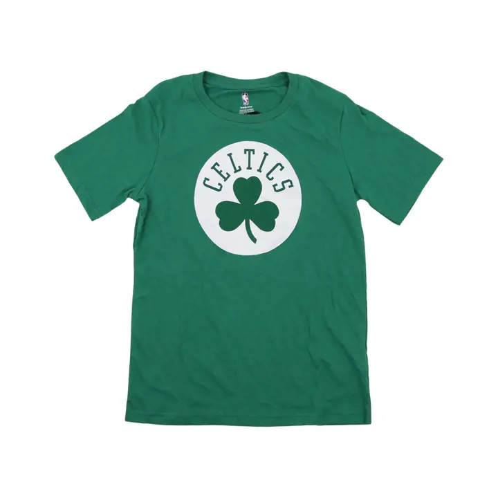 T-shirt Enfant Boston Celtics NBA Slogan au Dos Vert