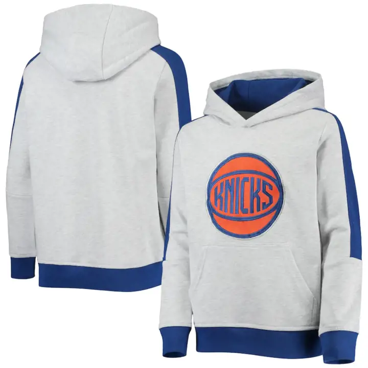 New York Knicks NBA Lived in Hoodie GRY