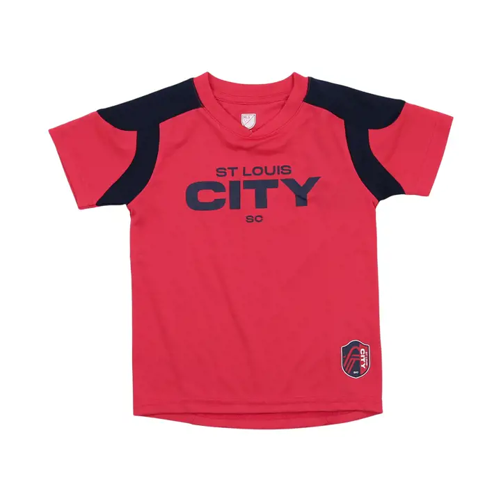 St. Louis City SC MLS Hauts à la mode pour tout-petits ROUGE