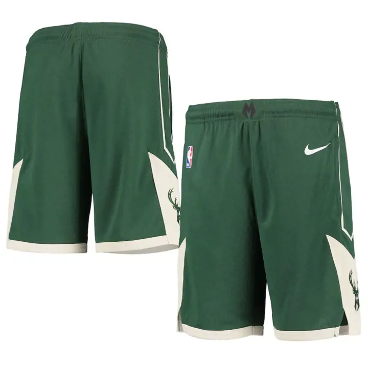 Short Milwaukee Bucks NBA Youth Icon Swingman GRN
