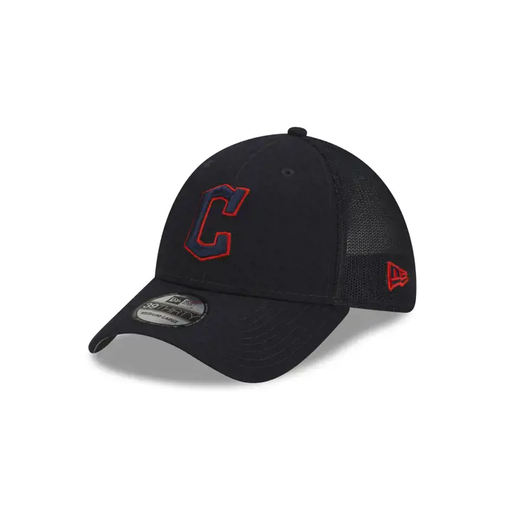 Casquette d'entraînement des Guardians de la MLB 2022 39THIRTY Marine