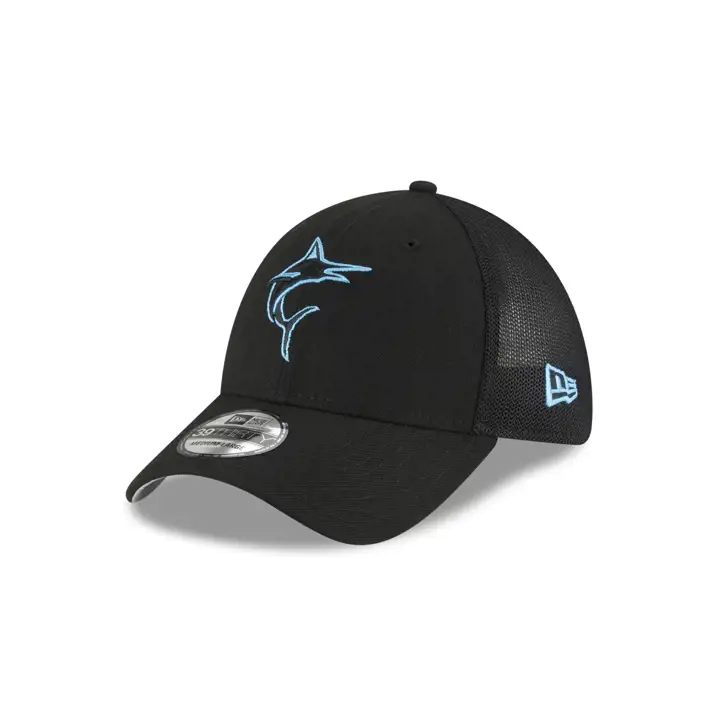 Casquette Miami Marlins 2022 MLB Batting Practice 39THIRTY noire