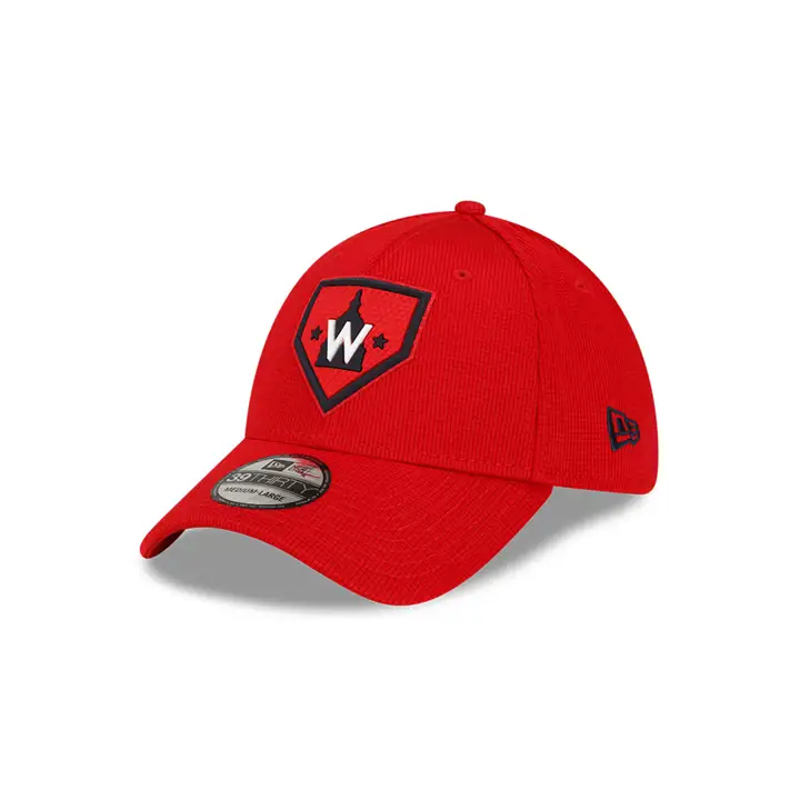 Casquette 39THIRTY rouge MLB Clubhouse des Washington Nationals 2022