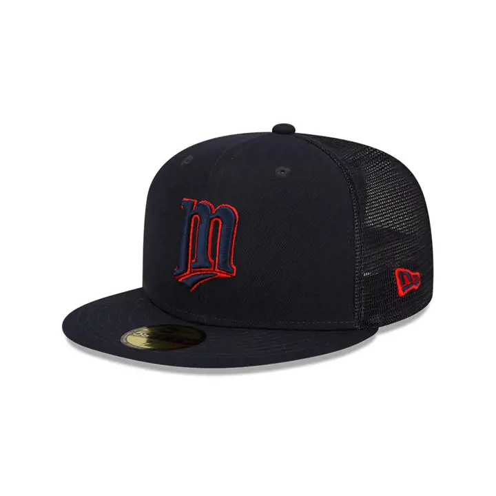 Minnesota Twins 2022 MLB Entraînement de printemps 59FIFTY BLEU MARINE