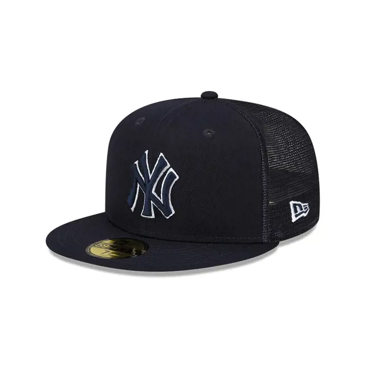 New York Yankees 2022 MLB Entraînement de printemps 59FIFTY BLEU MARINE
