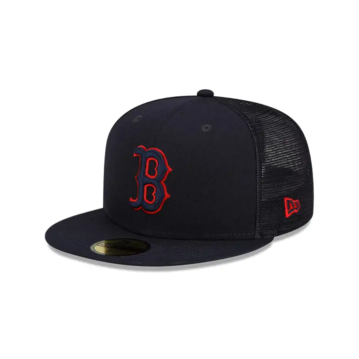 Boston Red Sox 2023 MLB ENTRAÎNEMENT AU BÂTON 59FIFTY MARINE