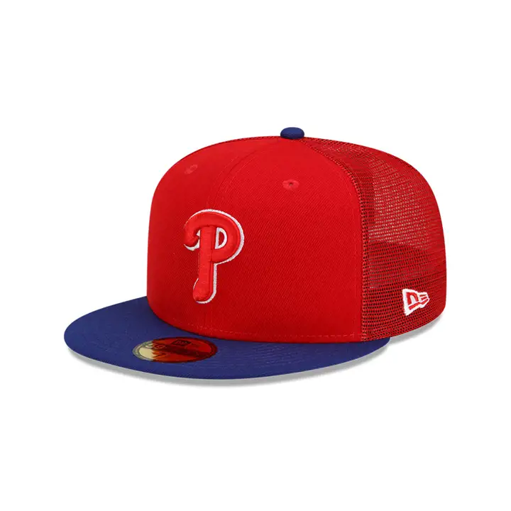 Philadelphia Phillies 2023 MLB ENTRAÎNEMENT AU BÂTON 59FIFTY ROUGE