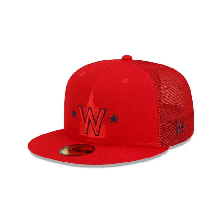 Washington Nationals 2023 MLB ENTRAÎNEMENT AU BÂTON 59FIFTY ROUGE