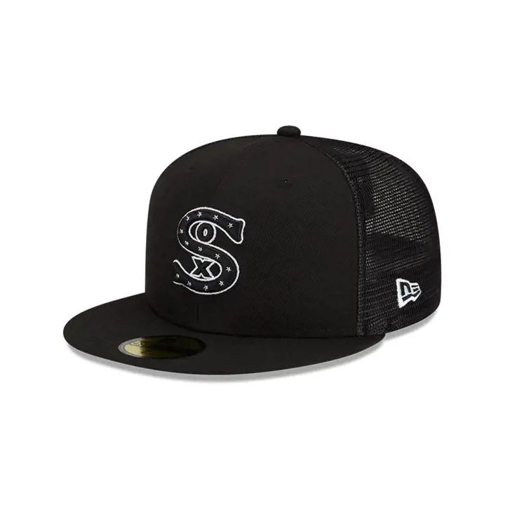 Chicago White Sox 2023 MLB ENTRAÎNEMENT AU BÂTON POUR ENFANTS 59FIFTY NOIR