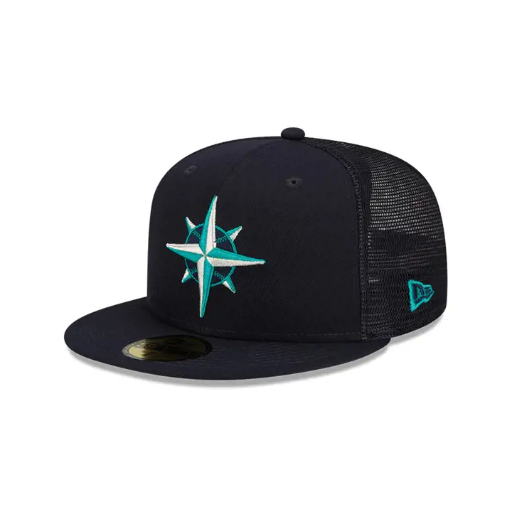 Casquette Seattle Mariners 2023 MLB BATTING PRACTICE KIDS 59FIFTY BLEU MARINE