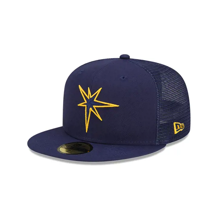 Casquette 59FIFTY ENFANTS ENTRAÎNEMENT AU BÂTON MLB 2023 des Tampa Bay Rays LBL