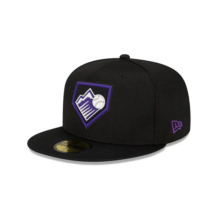 Colorado Rockies MLB Clubhouse 59FIFTY BLK 2022
