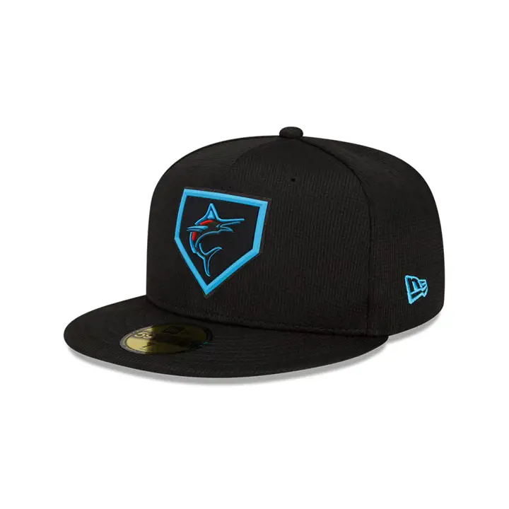 Casquette Miami Marlins 2022 MLB Clubhouse 59FIFTY Noire