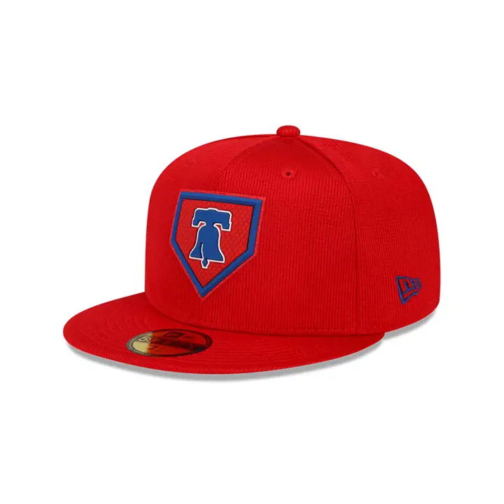 Casquette Philadelphia Phillies 2022 MLB Clubhouse 59FIFTY ROUGE
