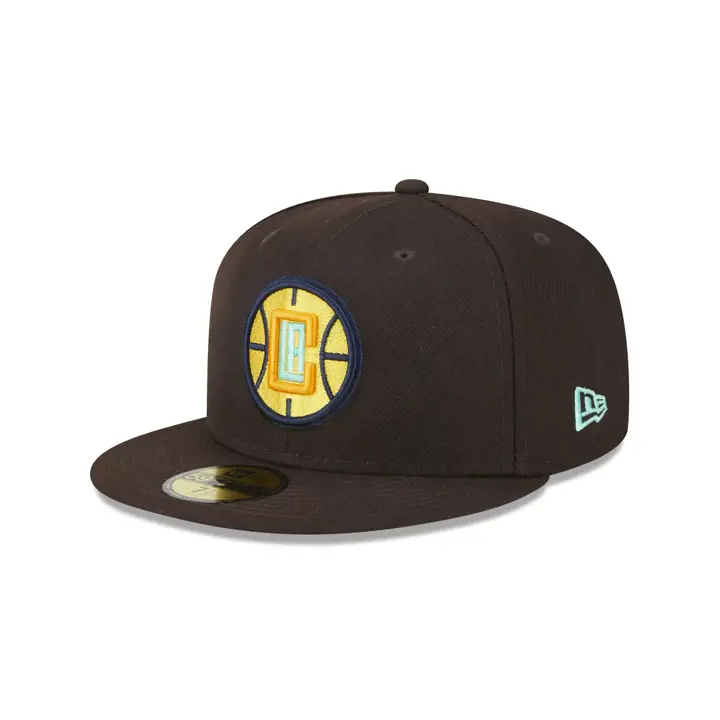 Los Angeles Clippers NBA Burnt Wood 59FIFTY mar/mar/org