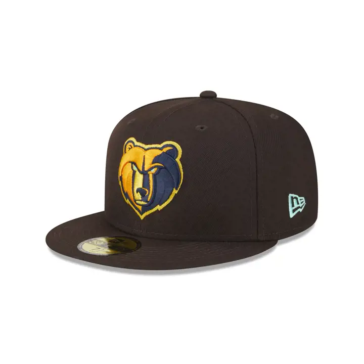 Casquette 59FIFTY NBA Burnt Wood des Memphis Grizzlies brn/brn/org