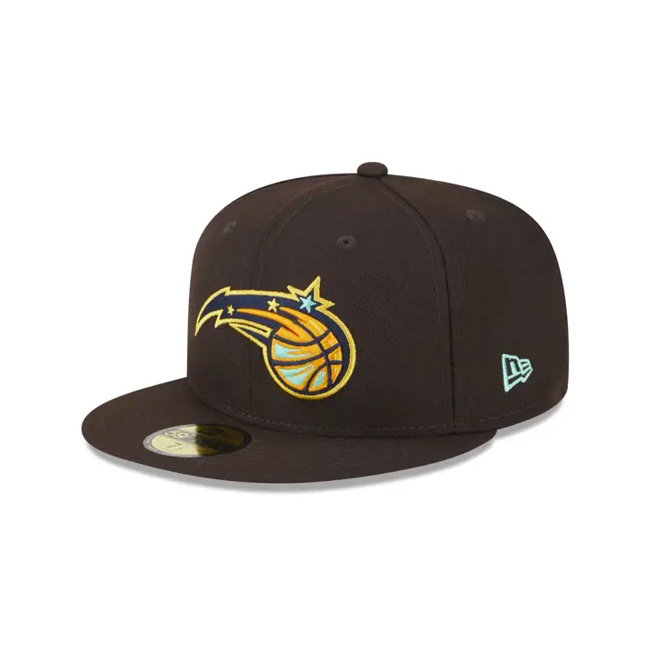Orlando Magic NBA Burnt Wood 59FIFTY marron/marron/orange