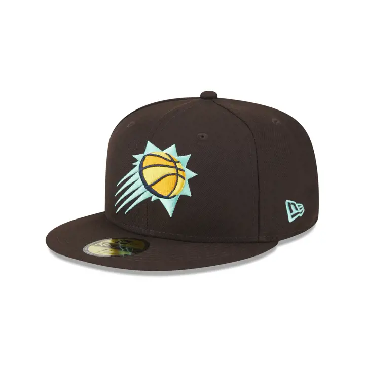 Phoenix Suns NBA Burnt Wood 59FIFTY marron/marron/orange