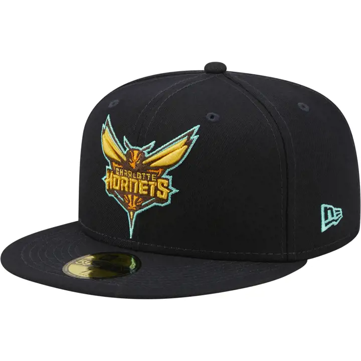 Charlotte Hornets NBA marine/menthe 59FIFTY marine/marine/turquoise