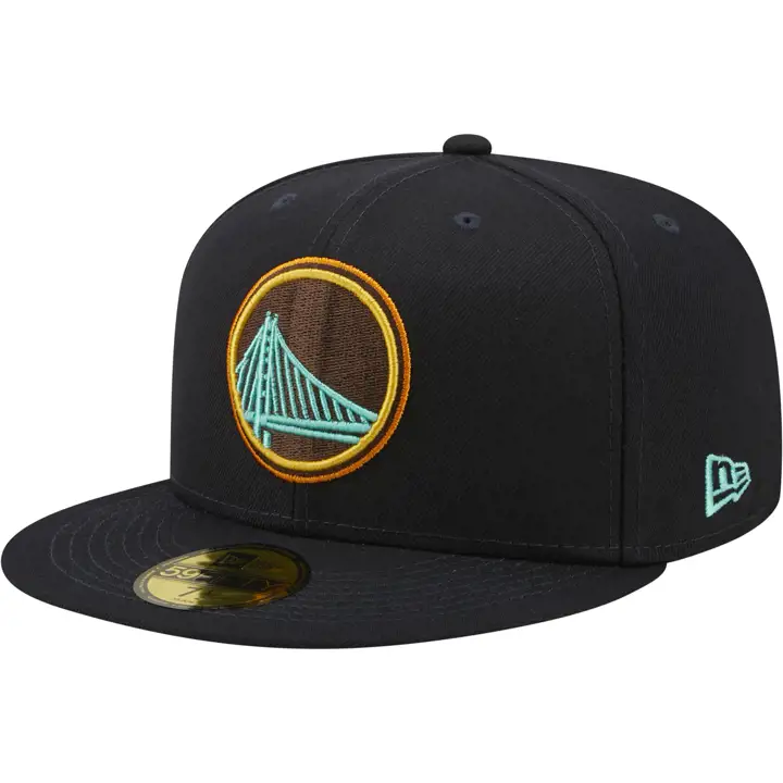 Golden State Warriors NBA Bleu marine/Menthe 59FIFTY bleu marine/bleu marine/bleu sarcelle