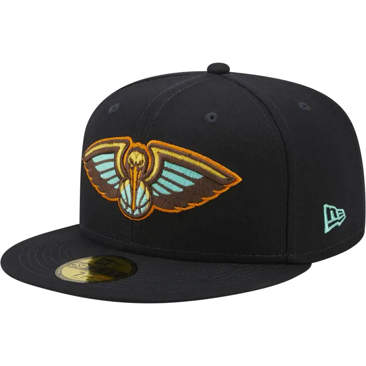New Orleans Pelicans NBA Marine/Menthe 59FIFTY marine/marine/sarcelle
