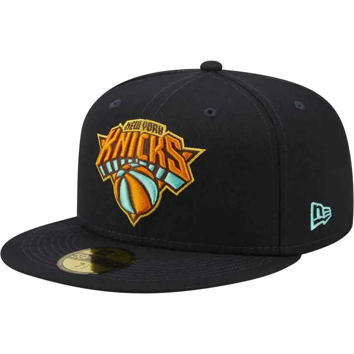 New York Knicks NBA Bleu marine/Menthe 59FIFTY bleu marine/bleu marine/turquoise