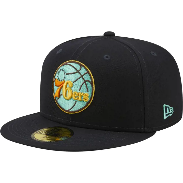Philadelphia 76ers NBA Navy/Mint 59FIFTY marine/marine/sarcelle
