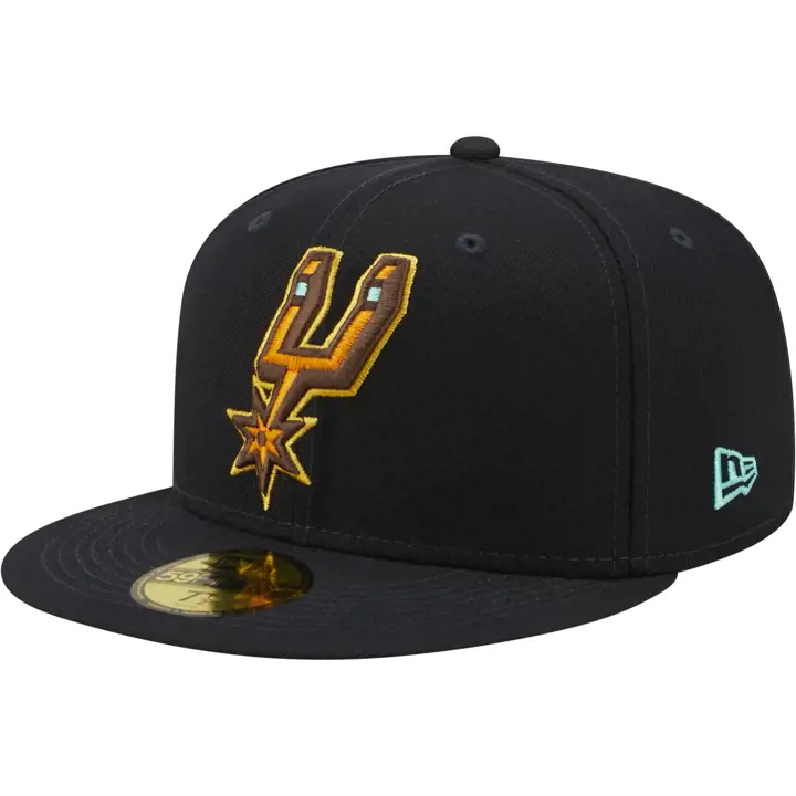 San Antonio Spurs NBA Marine/Menthe 59FIFTY marine/marine/bleu sarcelle