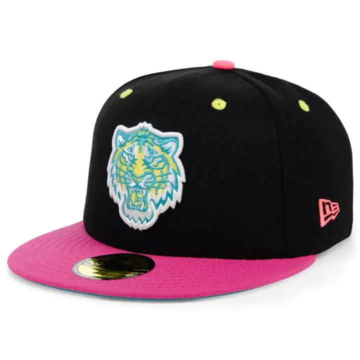 Detroit Tigers MLB Night Sky 59FIFTY n/r/b/r rose/b/c