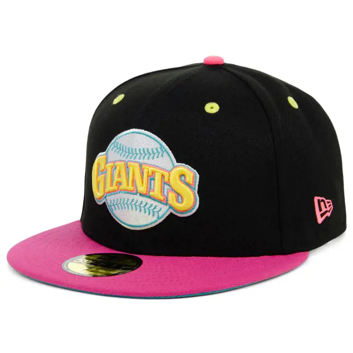 Casquette San Francisco Giants MLB Night Sky 59FIFTY noire/rose/bleu clair