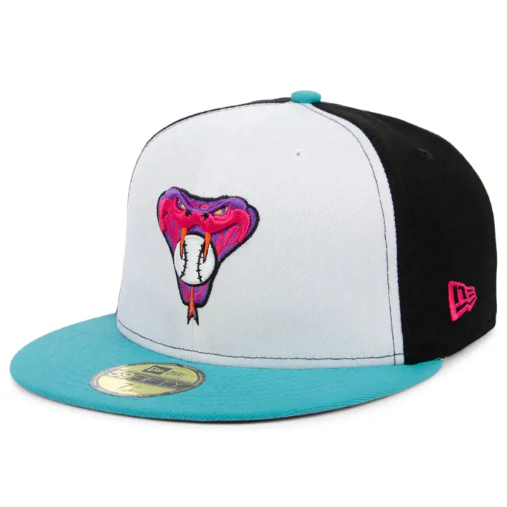 Arizona Diamondbacks MLB Sugar Skull Pinwheel 59FIFTY lbl/lb