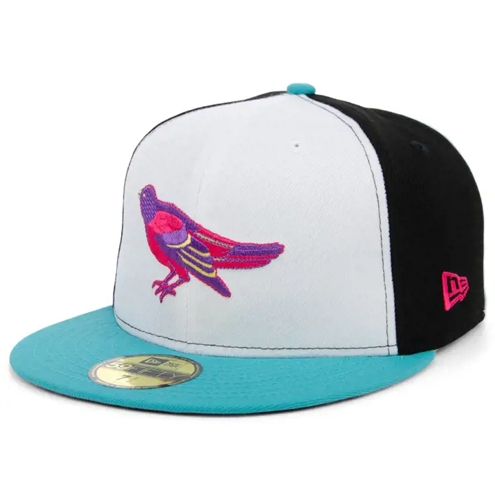 Baltimore Orioles MLB Sugar Skull Pinwheel 59FIFTY lbl/lbl/p