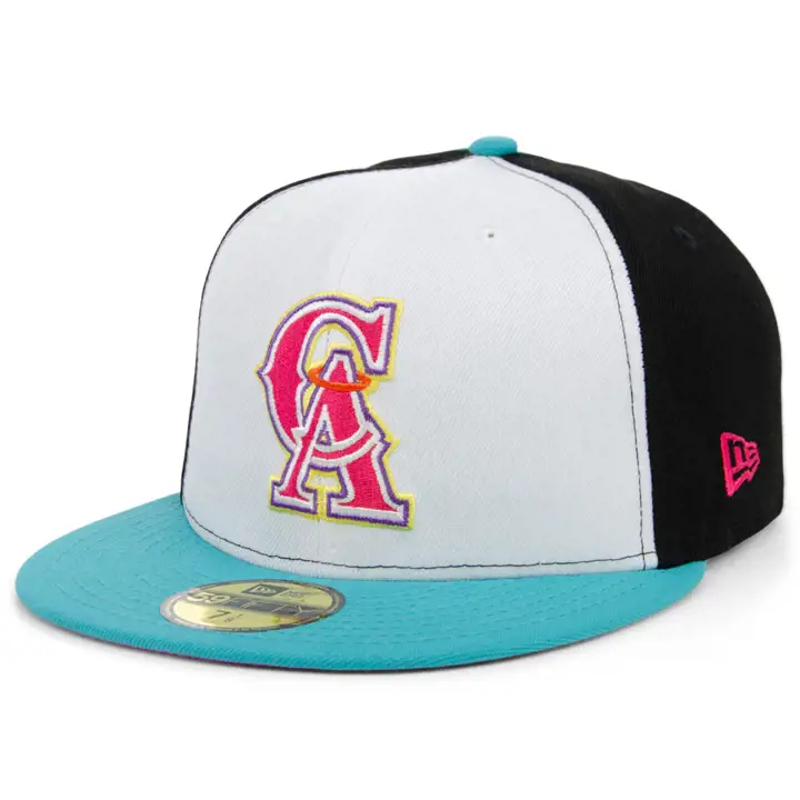 California Angels MLB Sugar Skull Pinwheel 59FIFTY lbl/lbl/p