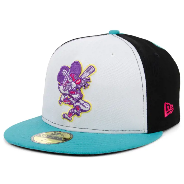 Detroit Tigers MLB Sugar Skull Pinwheel 59FIFTY bleu/bleu/rose