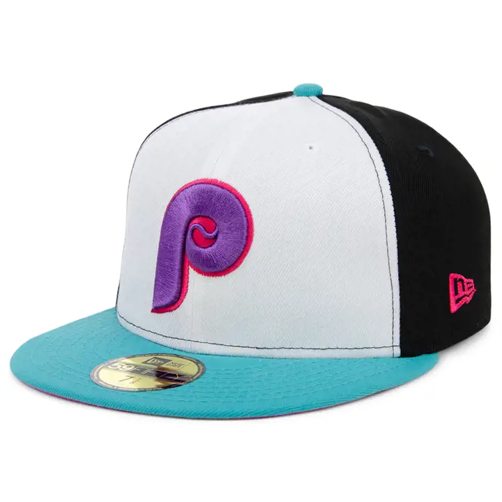 Philadelphia Phillies MLB Sugar Skull Pinwheel 59FIFTY lbl/l