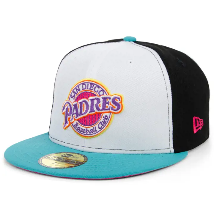 Casquette 59FIFTY San Diego Padres MLB Sugar Skull Pinwheel lbl/lbl/pn