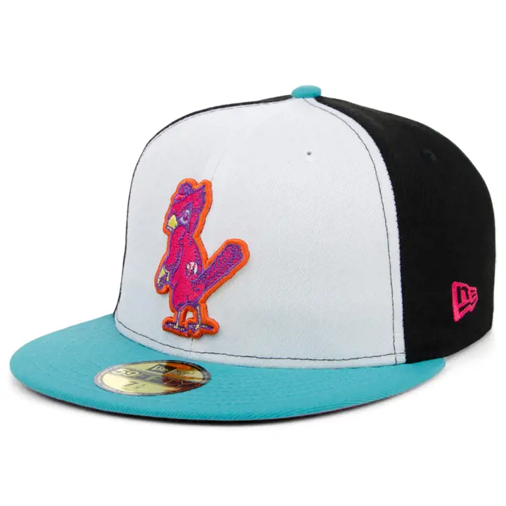 Casquette 59FIFTY Sugar Skull Pinwheel MLB des St. Louis Cardinals bleu/bleu