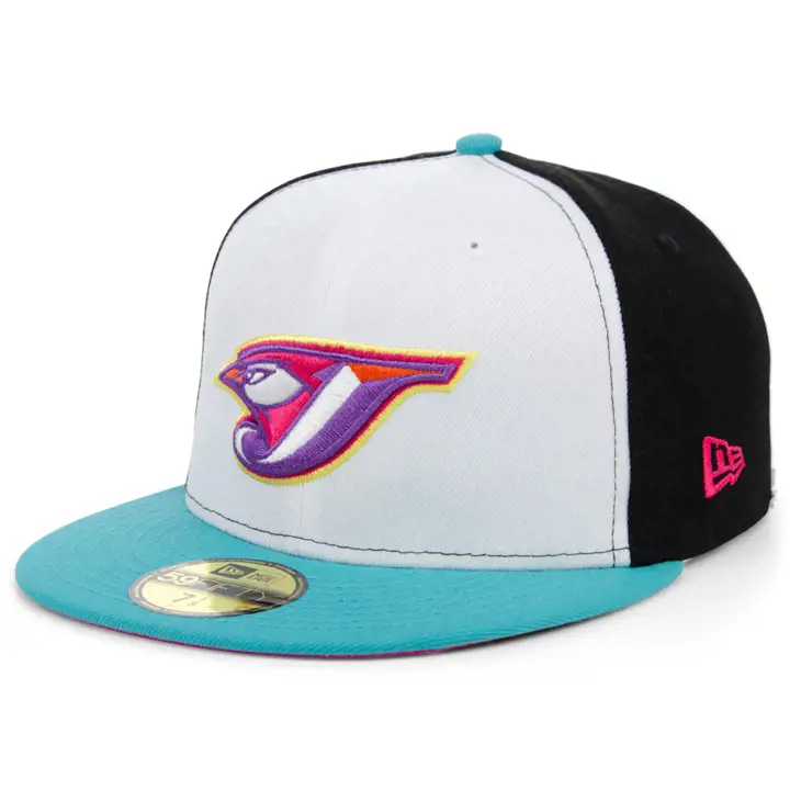 Toronto Blue Jays MLB Sugar Skull Pinwheel 59FIFTY casquette ajustée