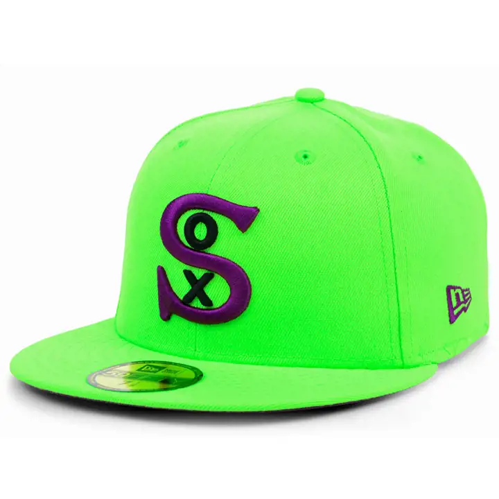 Chicago White Sox MLB Laser 59FIFTY vrd/vrd/vio