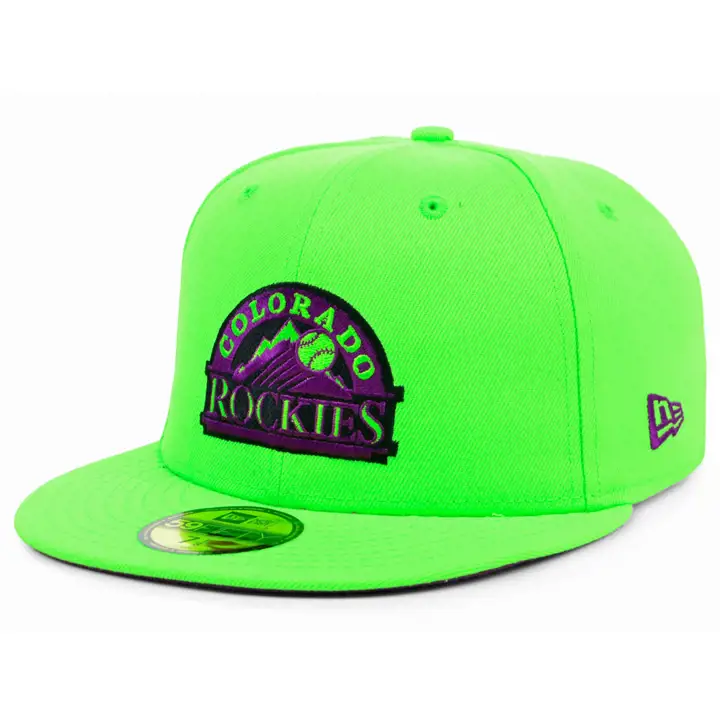 Colorado Rockies MLB Laser 59FIFTY v/v/p