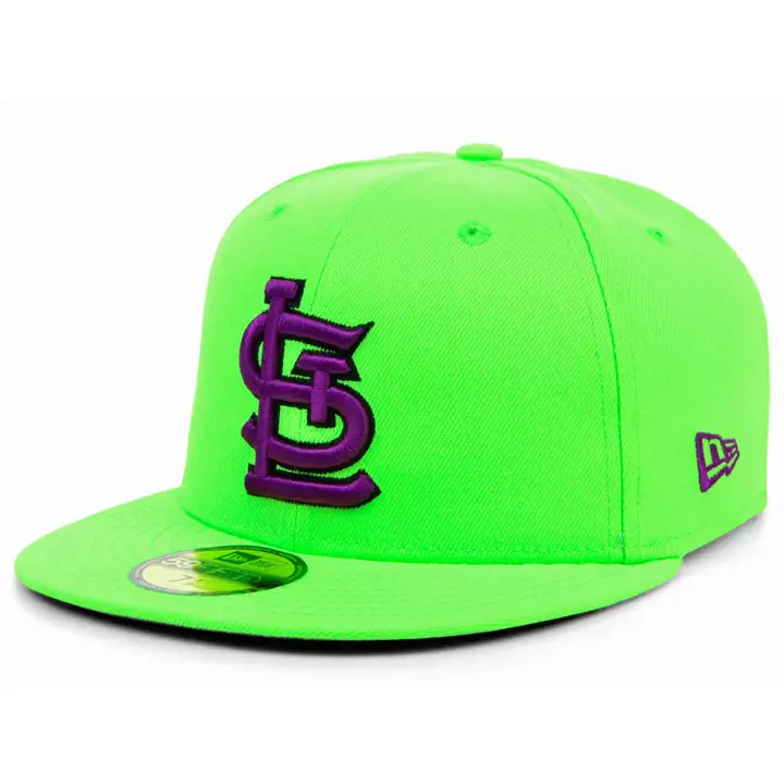 Casquette St. Louis Cardinals MLB Laser 59FIFTY vert/vert/violet