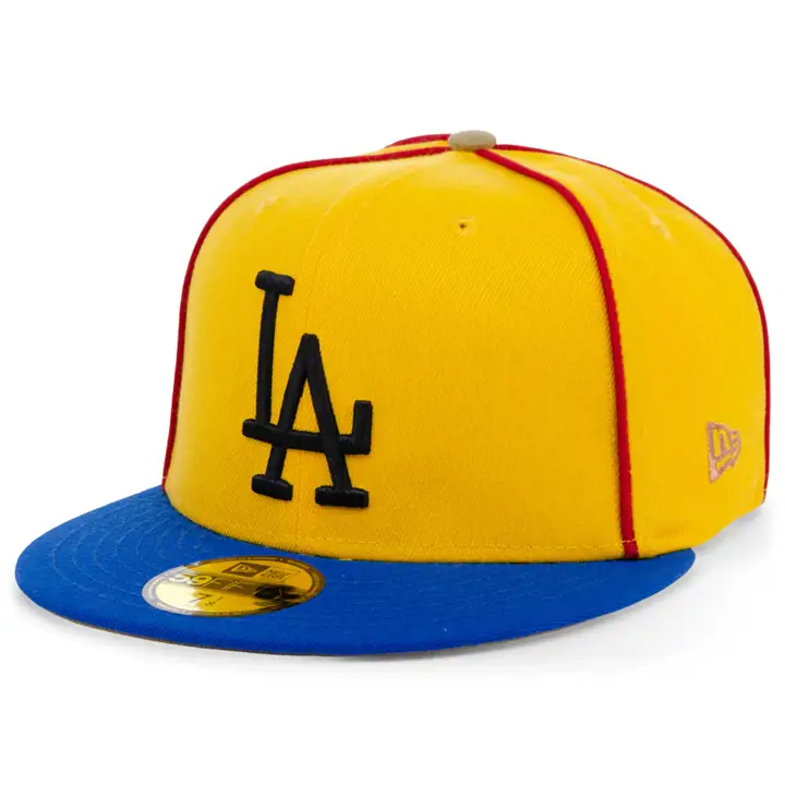 Casquette Los Angeles Dodgers MLB Lasso 59FIFTY jaune/bleu/marron